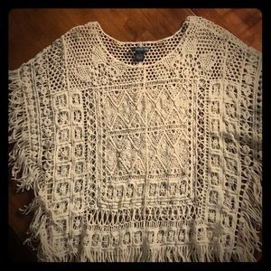 Chelsea & Theodore lace cover